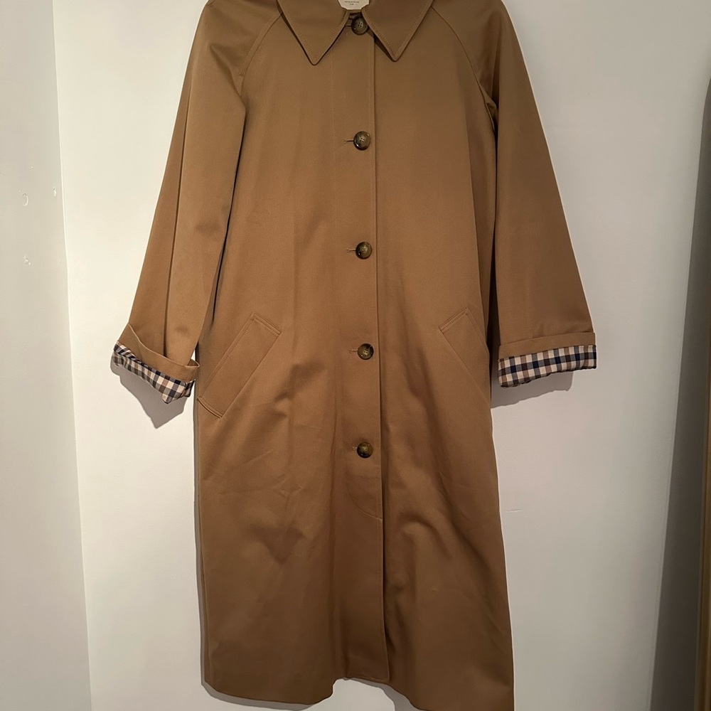 Sezane Classic Camel Trench Coat